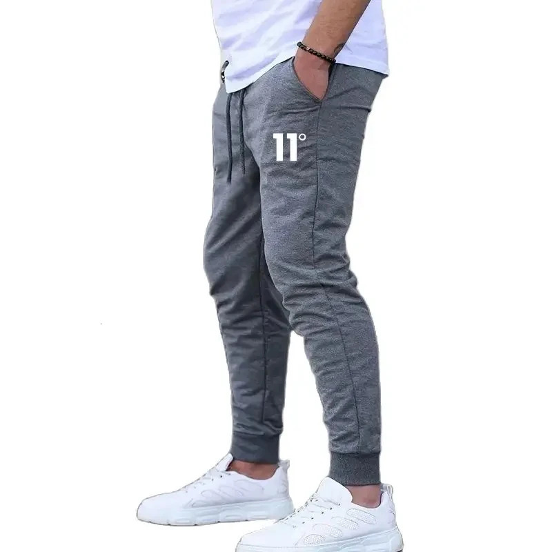 Mens casual slim fit sportswear mens fitness jogging pants sports summer print 250326