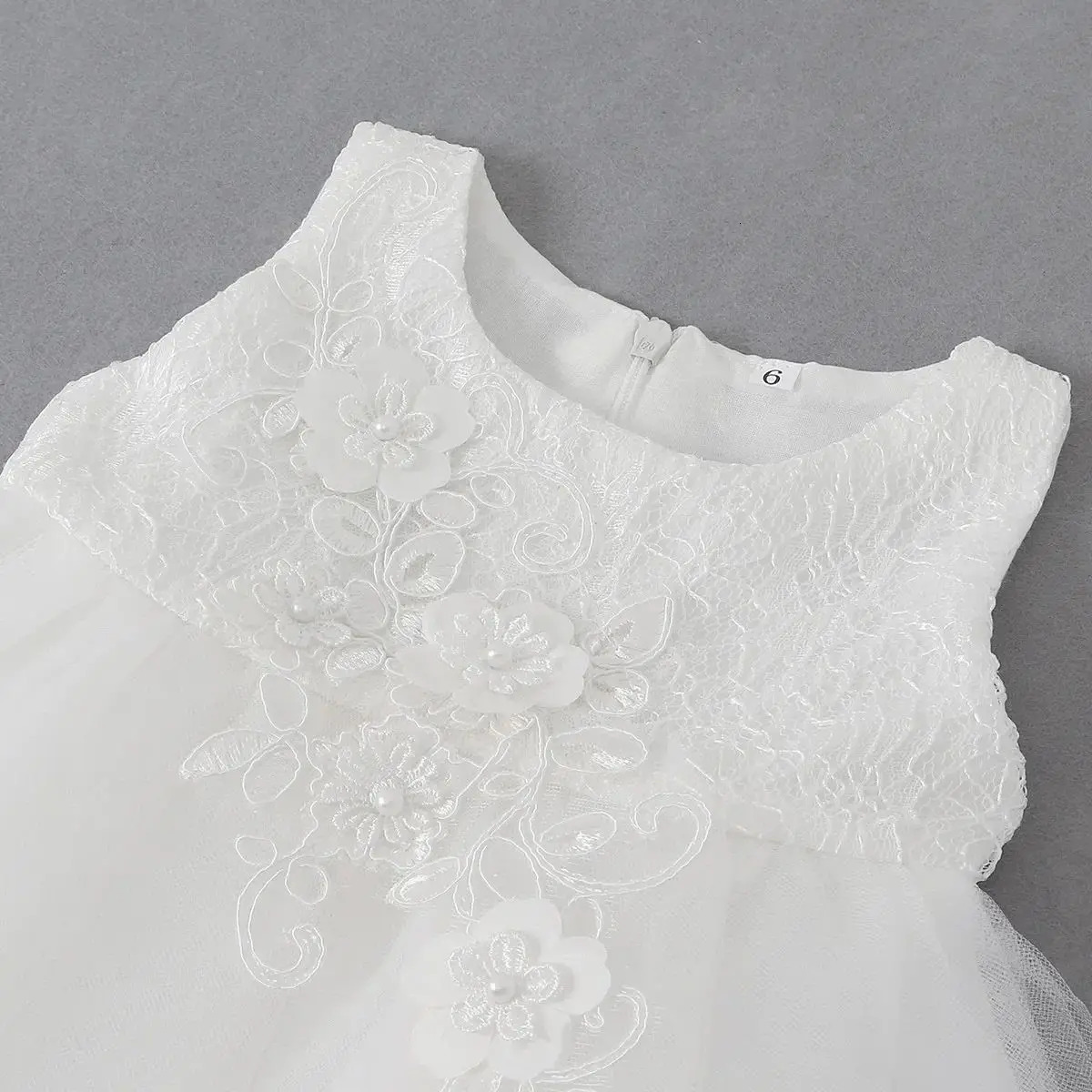 born Clothes Baby Princess Christmas Dresses For Baby Girls Birthday Dress Infant Party Evening Baptism Wedding Gown 0-24M 250325