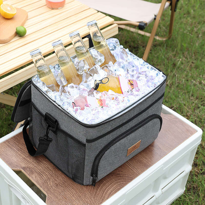 Beilian's new portable picnic ice pack PEVA leak proof water large capacity outdoor beer insulation bag