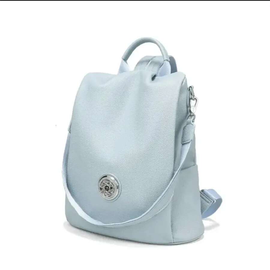 The Seasonal Series Of Shoulder Bags Haze Blue New Fashion Leisure Ladies Backpack Large Capacity