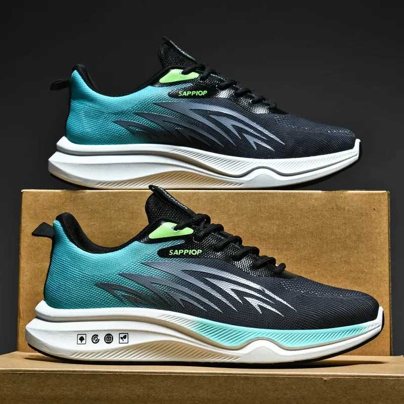 2025 Sports shoes mens summer new mesh shock-absorbing tra light breathable casual shoes student shoes running shoesC250325
