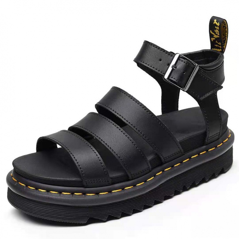 free shipping designer sandal dr martene sandals for women womens black white red brown outdoor sports casual shoe slippers slides shoe