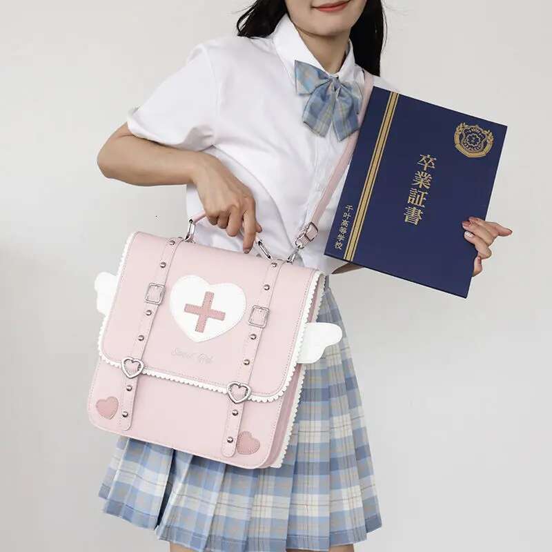 2025 Fashion Women Leather PU Sweet Backpack Large Capacity Bags Rivet Backpacks Student School Bag Bolso Mujer