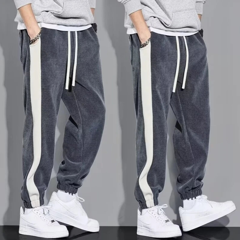 Mens pants gym bag mens clothing oversized sportswear freight sports Y2K runners 250326