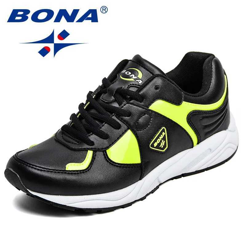 BONA New ar Style Wen Running Shoes Synthetic Lace Up Fem Athletic Shoes Outdoor Lady Jogging ShoesC250325