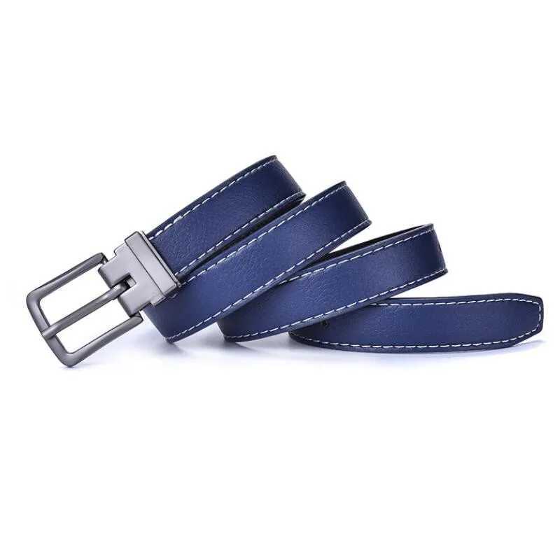 New fashionable childrens belt design with alloy pin buckle for boys and girls childrens casual belt jeans adjustable mens belt W250326