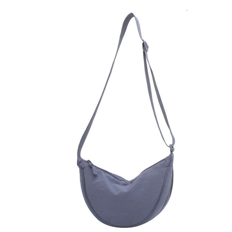Simple and lightweight small crossbody nylon dumpling women's versatile single shoulder bag, waterproof cloth bag 461053