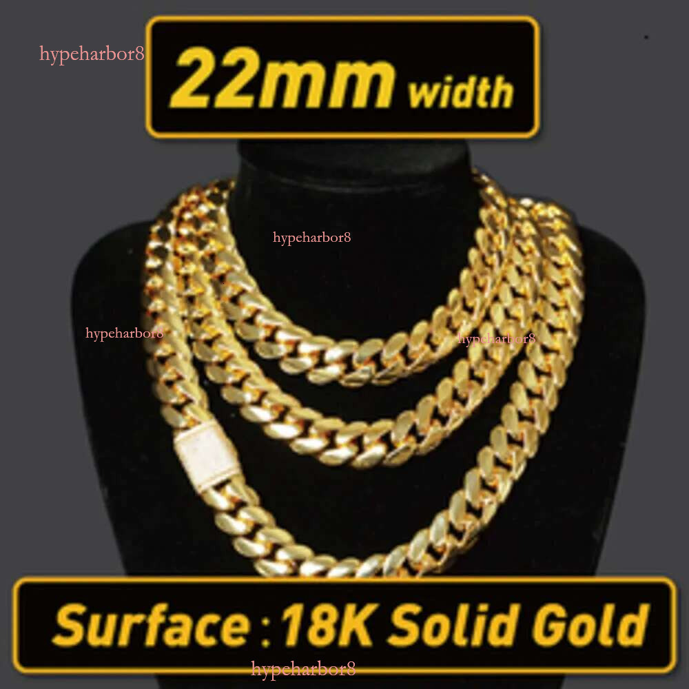 Wholesale Choker Custom k Gold 20mm Miami Cuban Chain Necklace