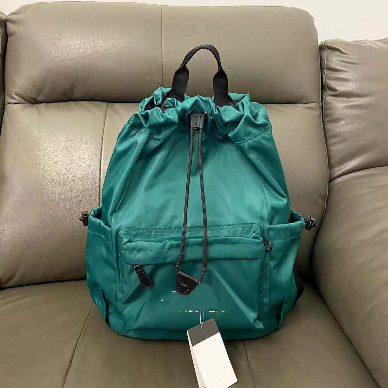 North Leisure Nylon Drawstring Lightweight Outdoor Simple Sports Backpack Men's And Women's Correct Version