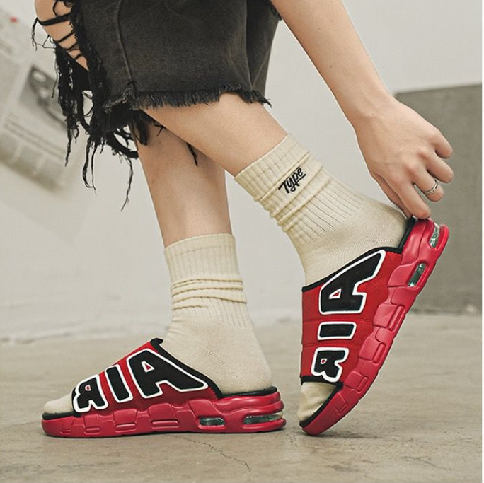 Slippers 2025 Men's Fashion Casual Sports Air Cushion Summer Open-Toe Beach Slipper Designer Mens Slides dh1102176994