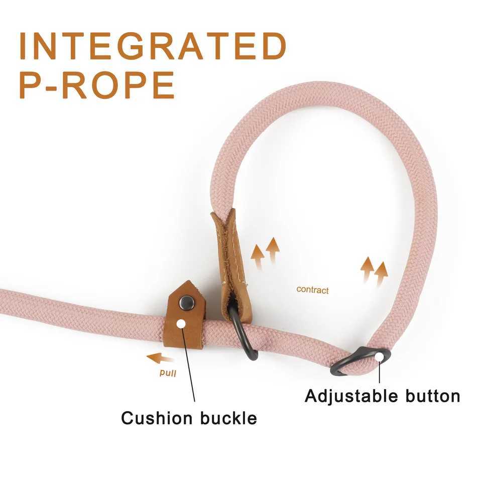 Multi functional adjustable P-shaped dog belt chain traction rope used for running walking hands-free belts X250326