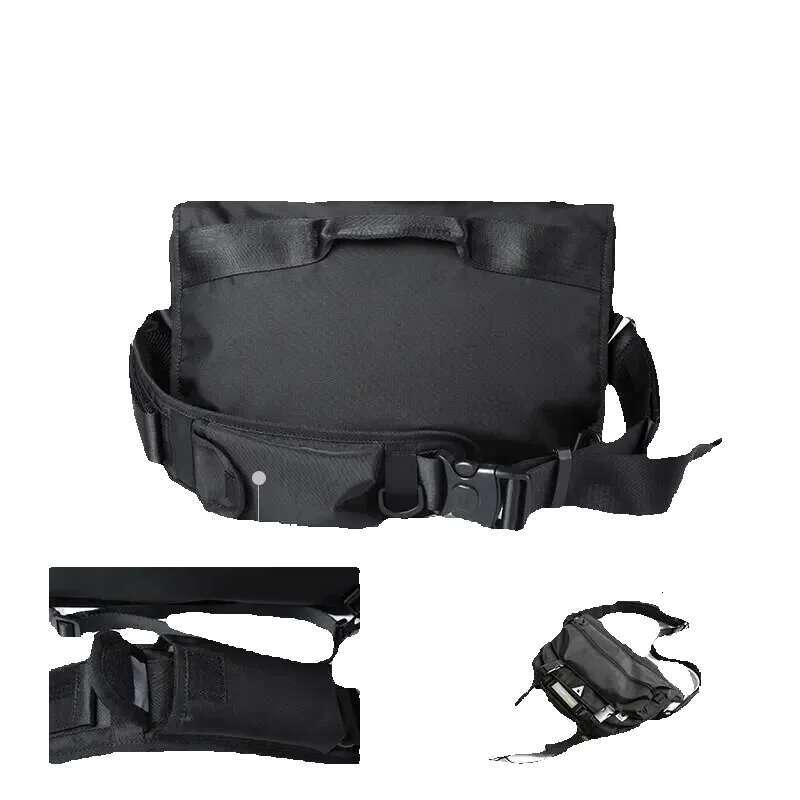 Messenger For Men Waterproof Large Crossbody Shoulder Men's Hip Hop Street Cycg Travel Multilayer Antitheft Design Bags