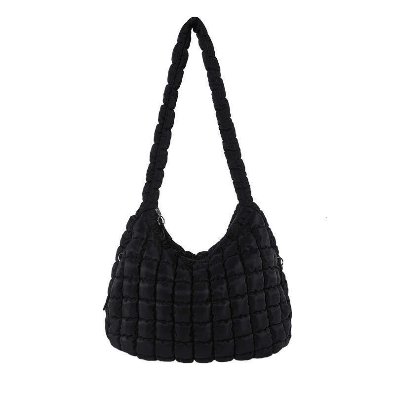 83 Folded Cloud Fashion One Shoulder Handheld Dumpling Large Capacity Down Cotton Underarm Women's Bag