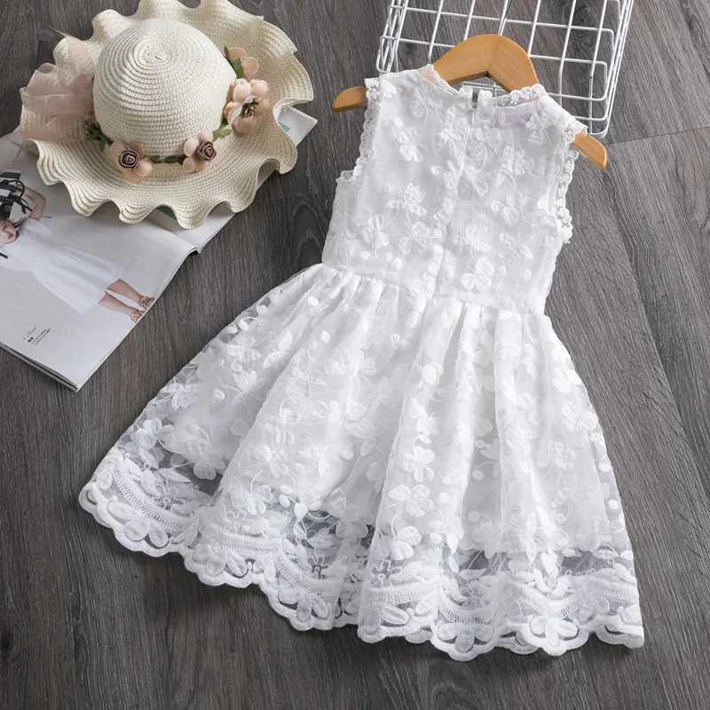 Lace girl dress casual clothing girl clothing 3 4 5 6 7 8 year old princess dress girl Par Frock childrens dress W250326
