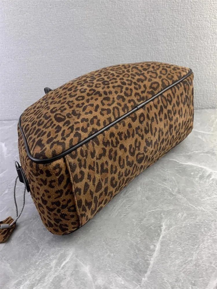 Womens Genuine Leather Softshell Shoulder Bag Classic Casual Suede Handbag Zipper Boston Strap Crossbody Bags 250320