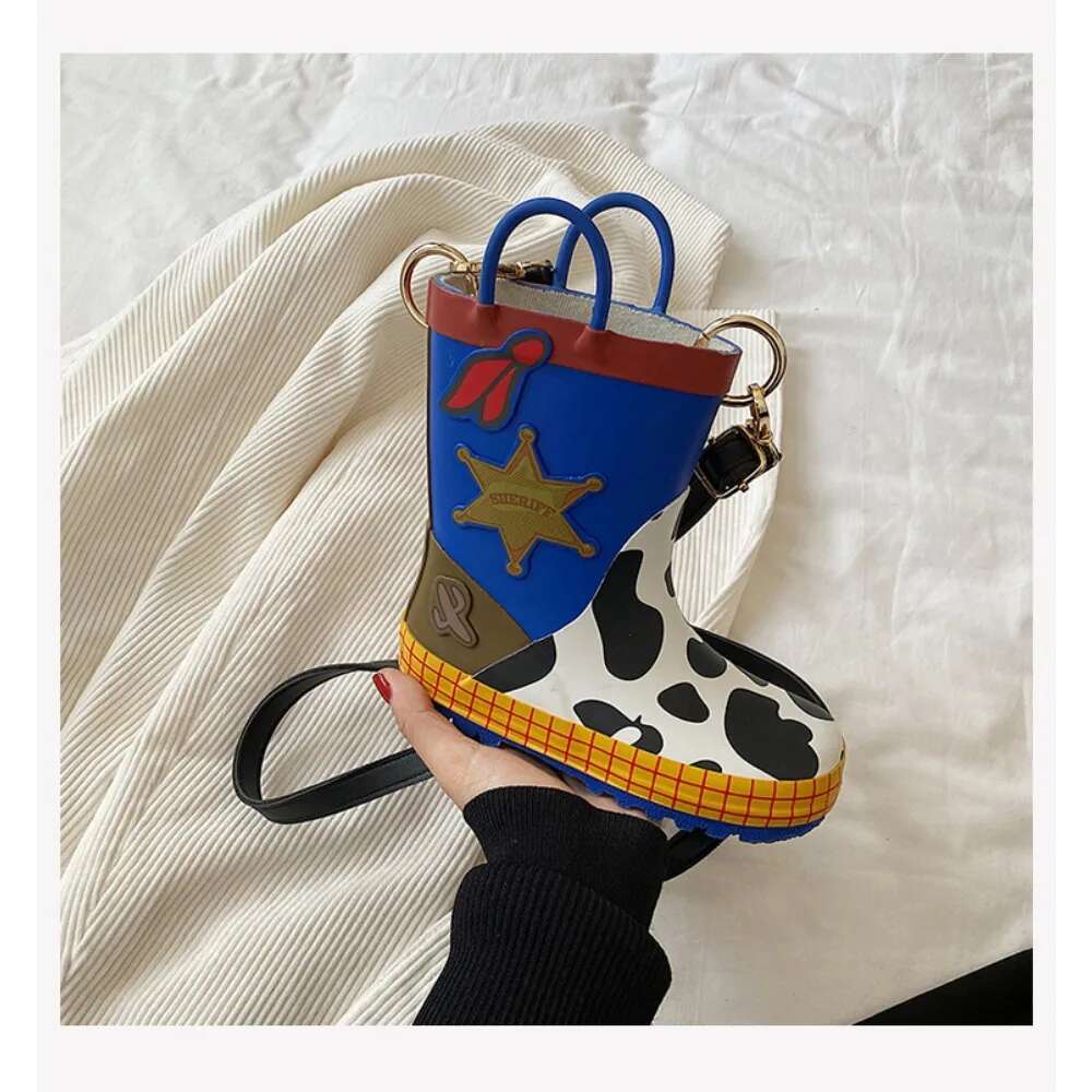2024 New Western-Style Rain Shoe Design Shoulder With Unique And Quirky Personality Exquisite Cute Women's Crossbody Bags