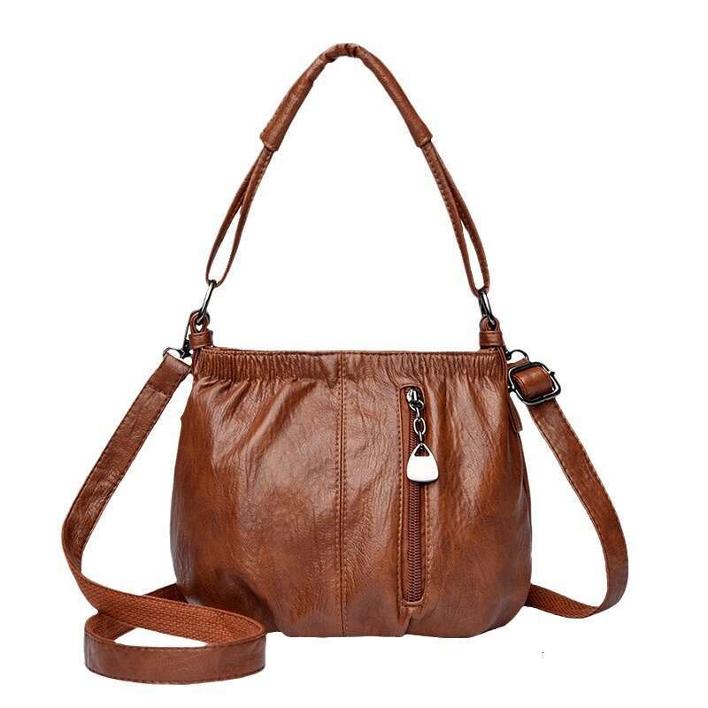 Women's 2025 new fashion women's handbag shoulder multi-layer large capacity crossbody bag