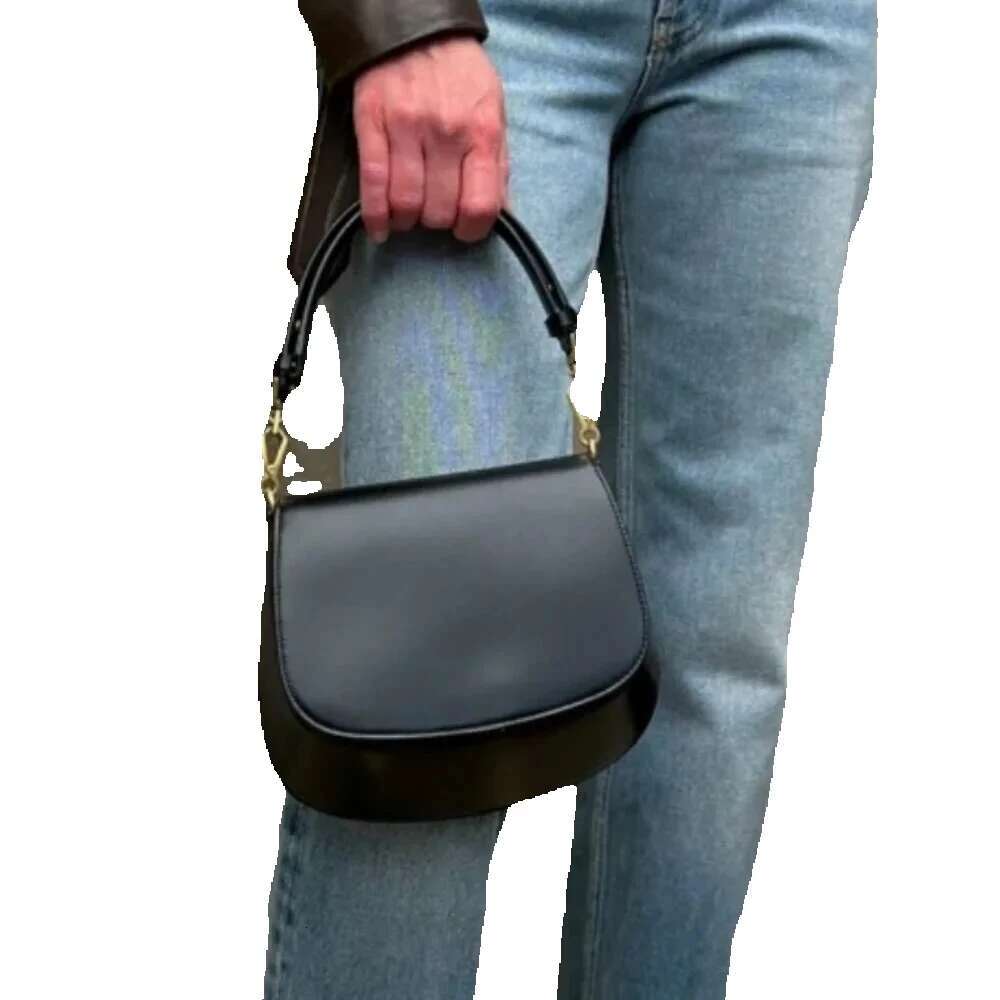 2025 Classic Box Handbags Women Genuine Leather Armpit High Quality Lady Adjustable Handle Flap Shoulder Bag
