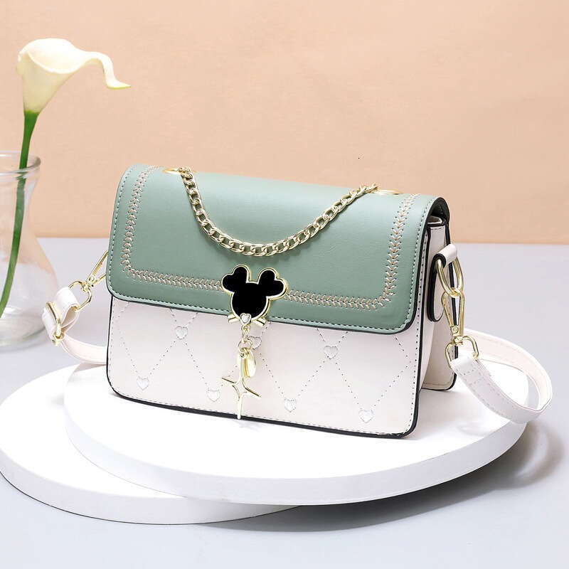 40 Valentine's Day Women's Single Shoulder Square 2025 Summer New Style Trendy Versatile Small Girl Heart Gift Bag