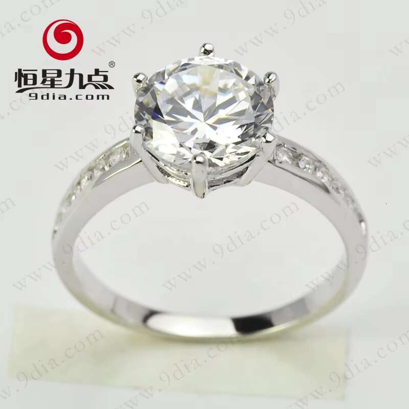Wholesale Hot Selling Ring High Quality Engagement Jewelry Moissanite Diamond Engagement Ring