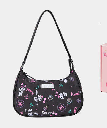 New Cute Melody Girl Underarm Handbag Single Shoulder Girls, Unique Cartoon Tote Bag for Women