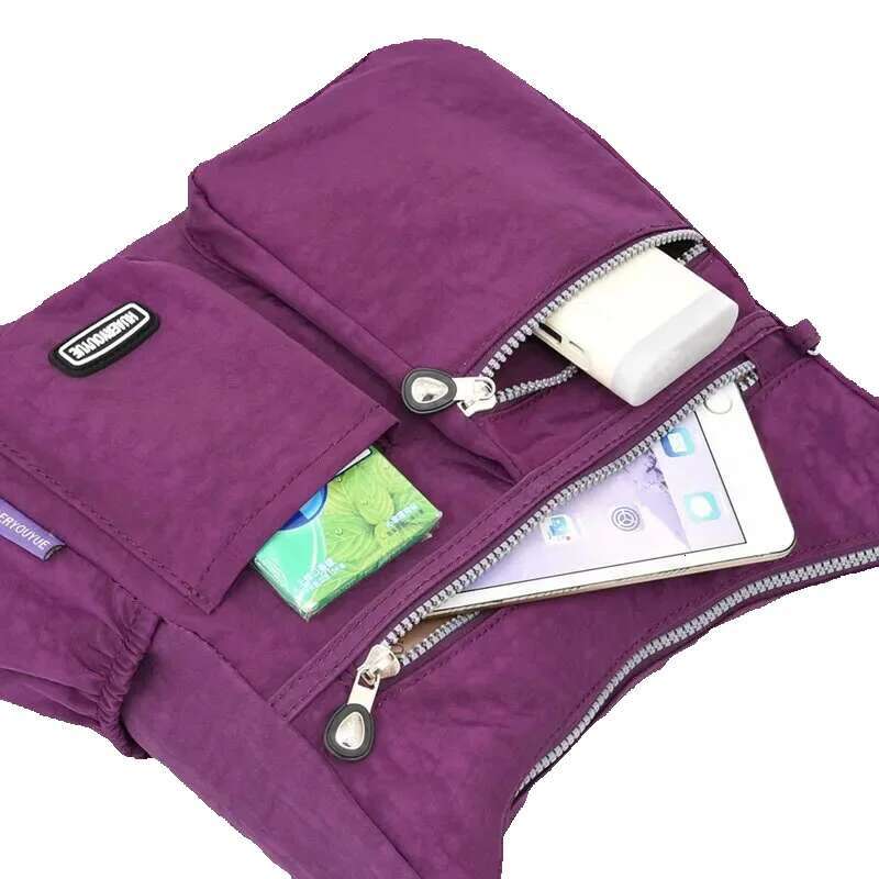 2024 Wholesale Designer Outdoor Crossbody Bag With Anti Theft RFID Pocket - Women Lightweight Water-Resistant Purse Unisex