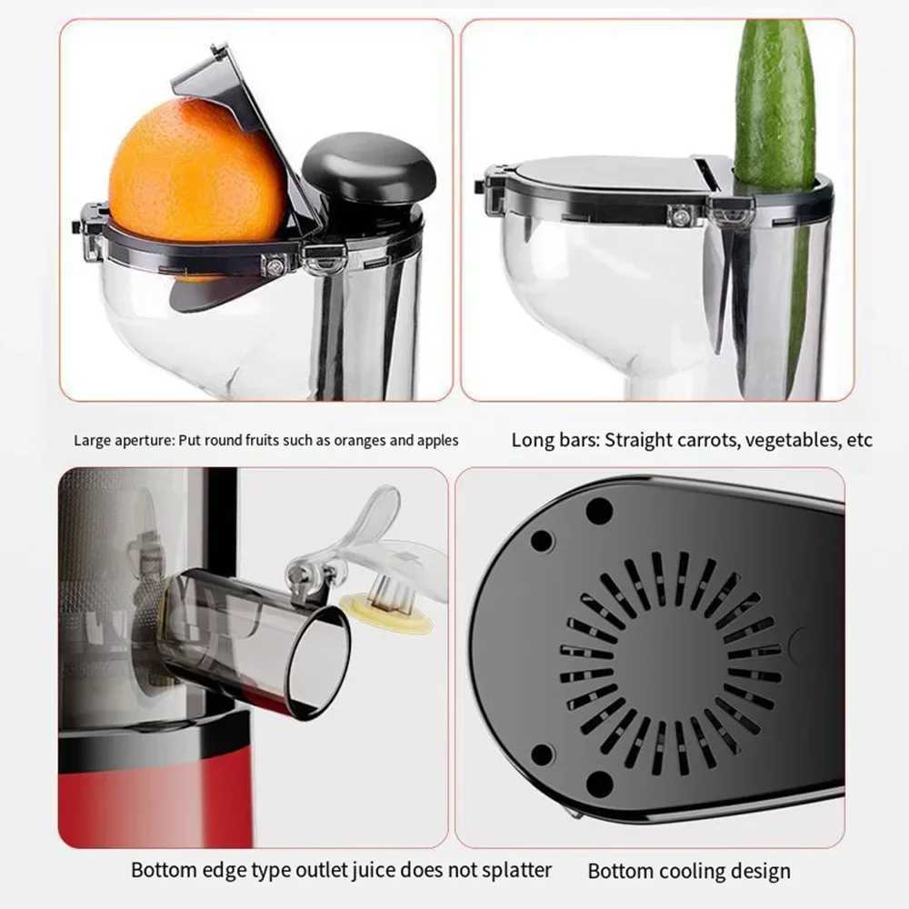 High power orange juice machine residual juice separation filter large-diameter electric juice machine household milk tea shop juice machine Z250326