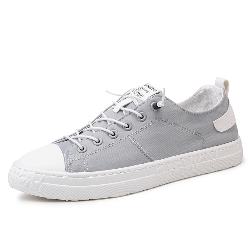Designer Shoes Men's Summer Breathable And Comfortable Old Beijing Cloth Single Foot Lazy Canvas Sneakers Fashionable And Versatile White Small C
