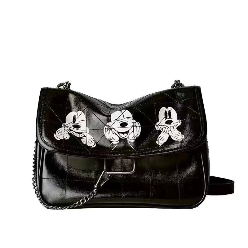 summer New Autumn Winter Fashion Versatile Limited Edition Western Style Diamond Grid Chain Single Shoulder Crossbody Stray Bag