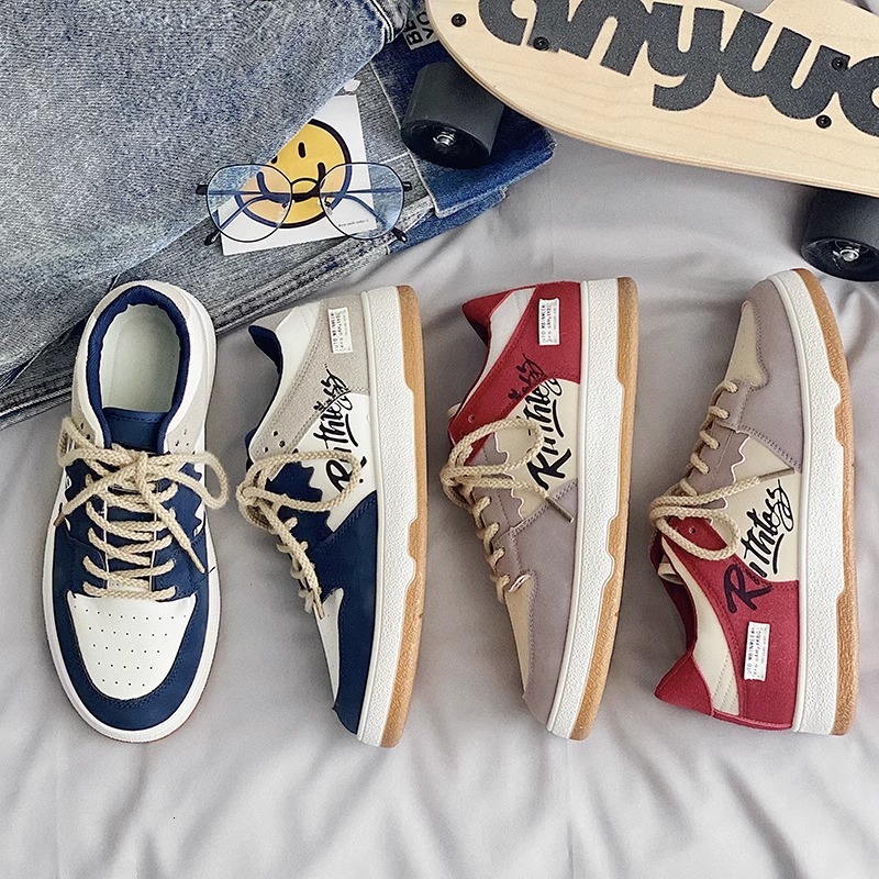 2025S New Trend Designer Instagram Graffiti Skateboarding For Feudal Design Spring Men S Korean Versatile Shoes Casual Sports Shoes Trend