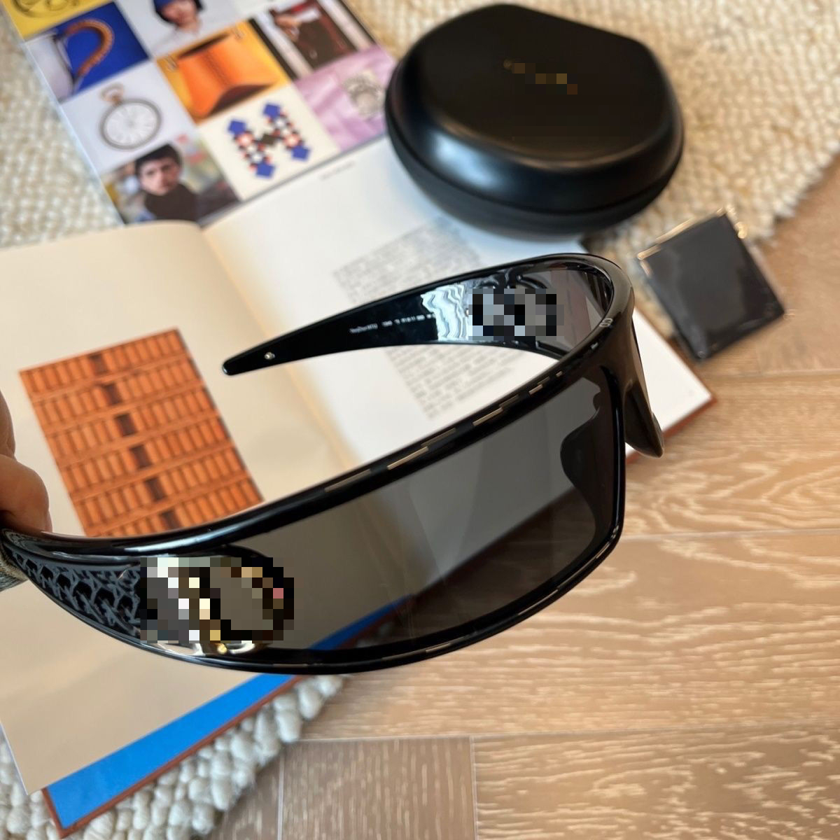 Women's Headband Cat's Eye Sunglasses with UV Protection - Vintage Design