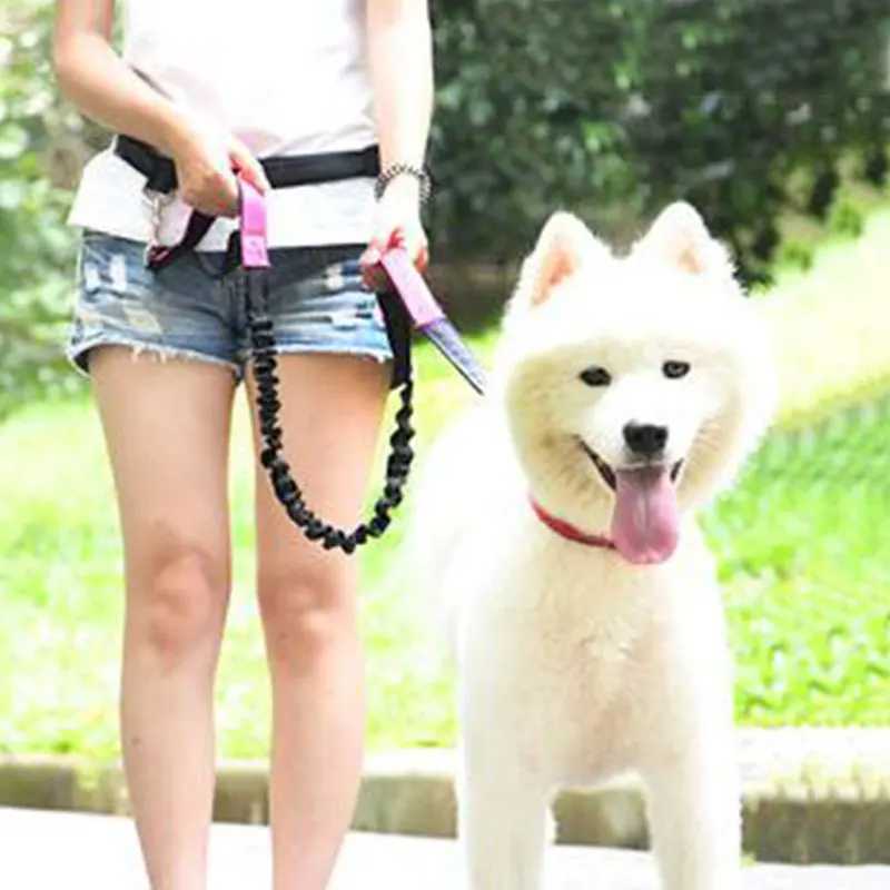 Adjustable sleeveless dog leash suitable for dogs pets walking running jogging dog leash waist leash chest leash pet collar X250326