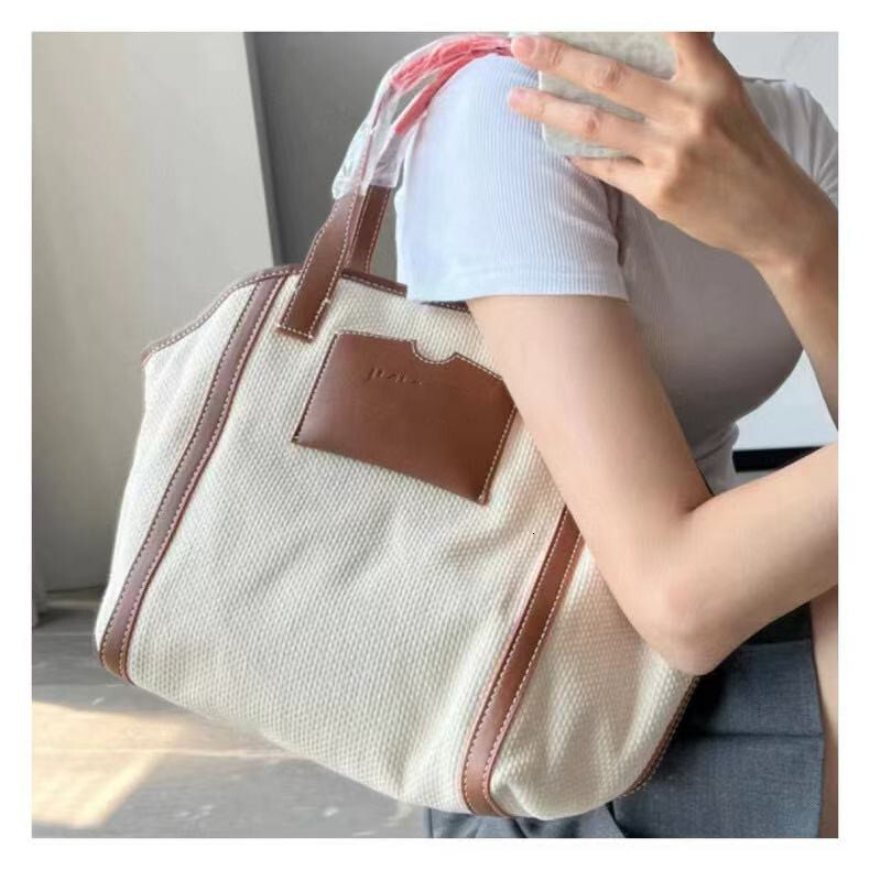 25 Canvas Women's Handbag, New Fashionable Cross Single Shoulder, Leisure Shopping Bag, Live Streaming