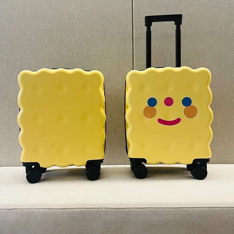 Cute Rolg Lage Travel Suitcase Fashion Small Model Boarding Trunk Large Capacity Suitcases Silent Universal Wheel Box