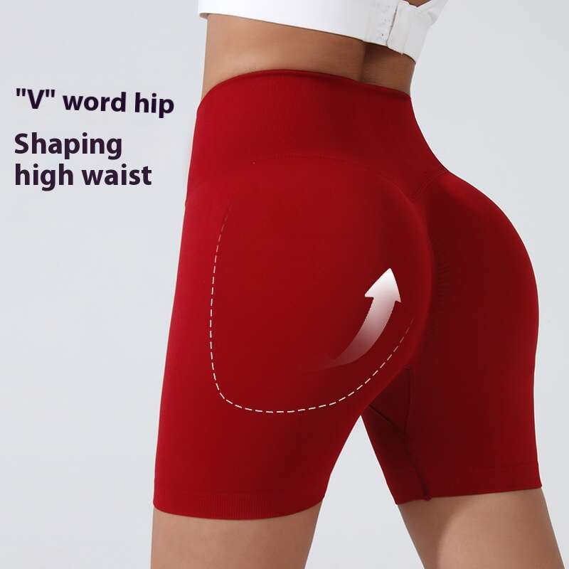 Women Yoga Pants Solid color women's yoga pants high waist sports gym wearing leggings elastic fitness women's outdoor sports trousers