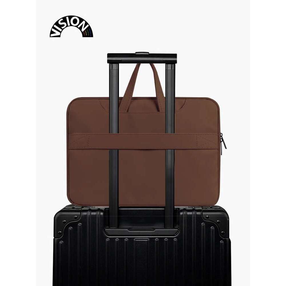 Laptop bag for women, laptop handbag, computer bag suitable for Apple Book 15.6-inch handbag