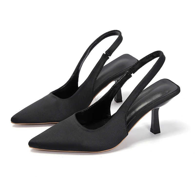 New Autumn Wens Shoes Fashion Wens Pumps Pointed Toe High H Shallow Wens Sandals Z250326