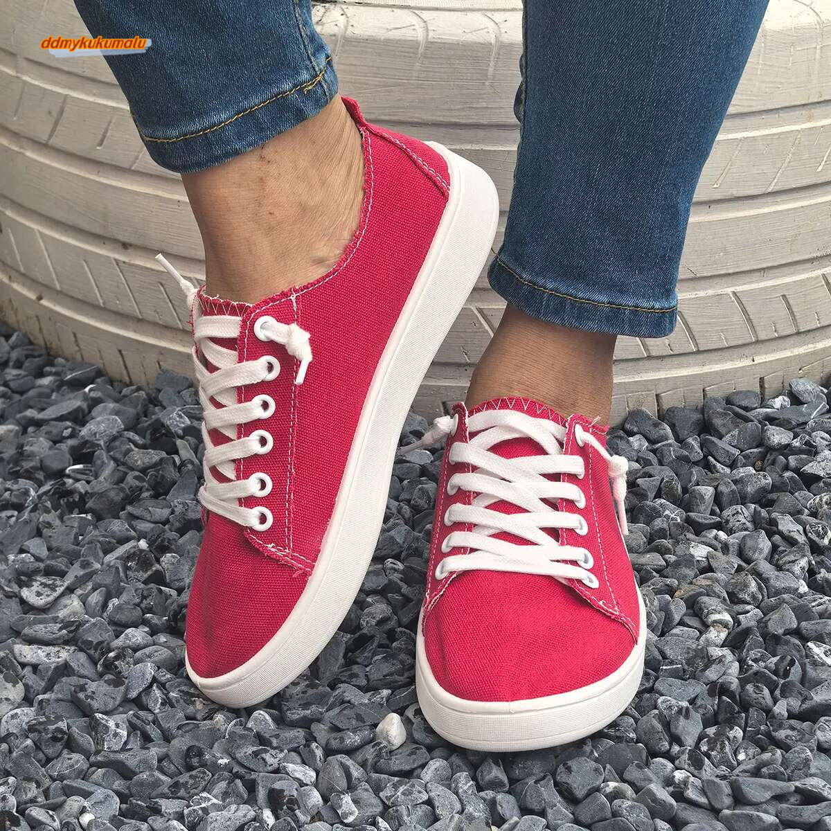Women's new winter flat bottom warm casual shoes, classic style with plush comfortable soft sole, one foot bare boots for women ddmykukumalu