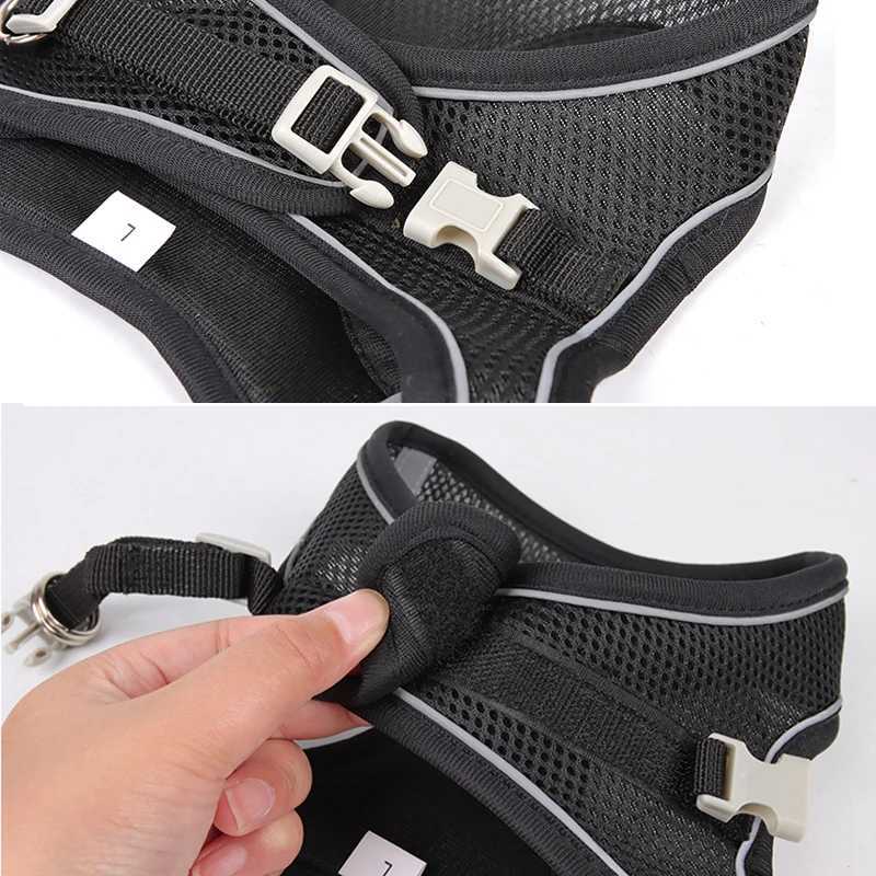 Dog Strap Set Suitable for Small Dogs Adjustable Puppies Cat Strap Vests French Bulldogs Chihuahua Puppies Outdoor Walking Lead Straps X250326