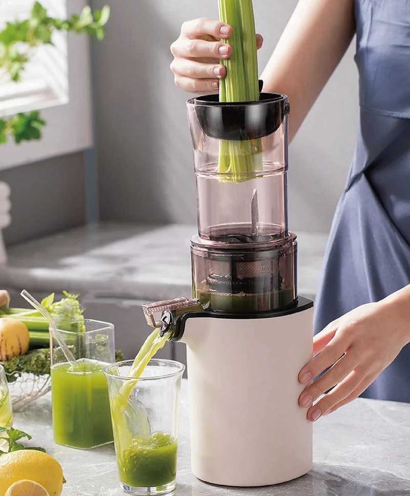 200W electric slow juicer automatic large-diameter orange juice machine orange juice machine remaining juice separation juice machine 2L Z250326