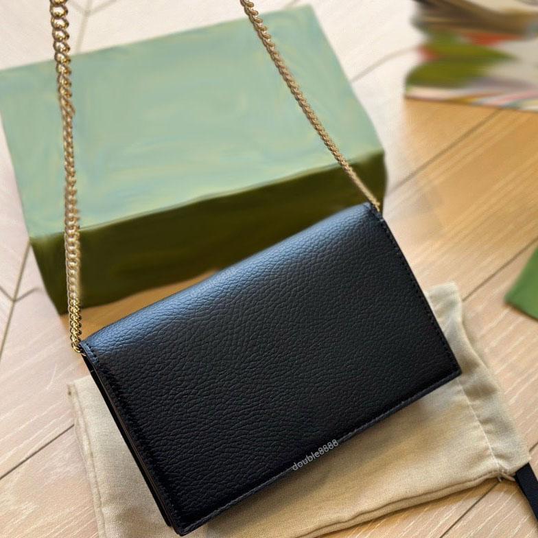 Designer leather purse shoulder bags classic flap Women Mini Handbag New Luxury Messenger Portable Girl Bag wallet chain Crossbody bag daily Commuter Bag