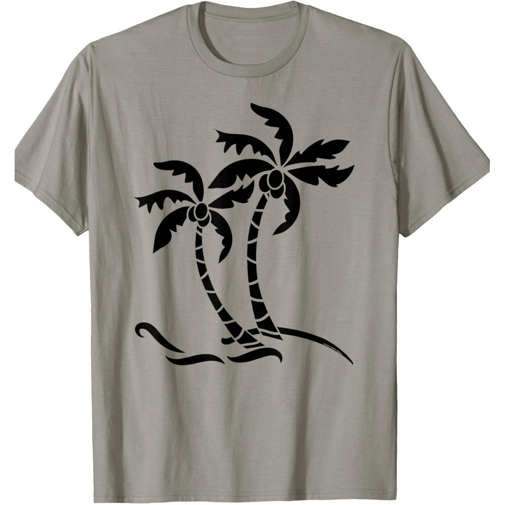 T shirt for Mens Tropical Palm Trees Graphic Beach Vacation Summer Palm Trees Graphic Tee Casual Tops Clothes Short sleeve