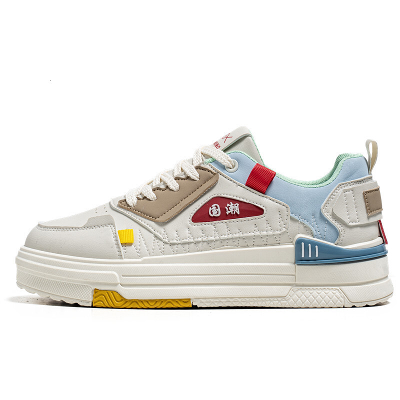 2025S New Trend Designer Men S Spring Breathable Youth China Chic Versatile Sports Casual Board With Thick Soles And Raised Inner White Tide Shoes
