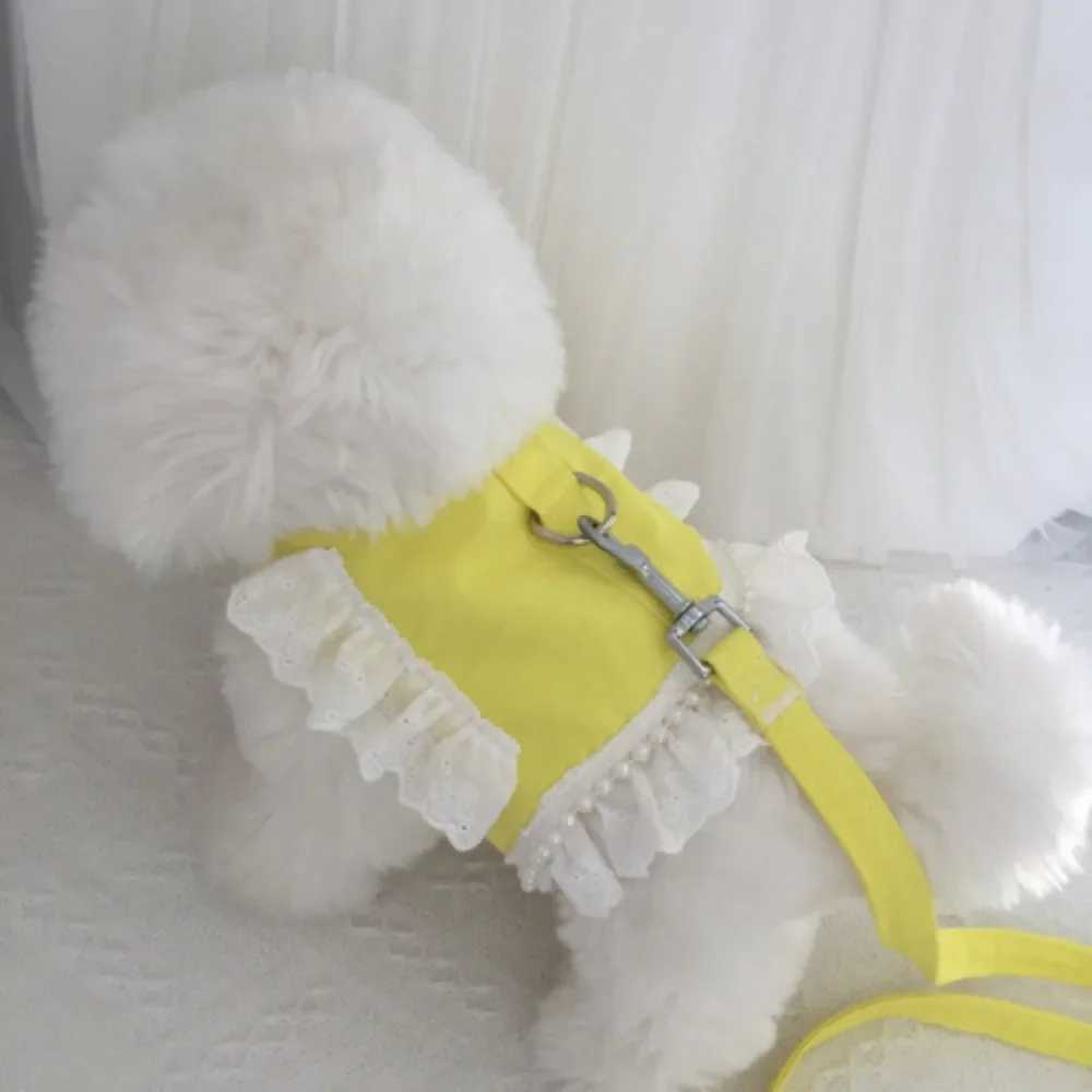 Dog collar cute pet harness nipple strap rope puppy dog clothing pet clothing pet clothing X250326