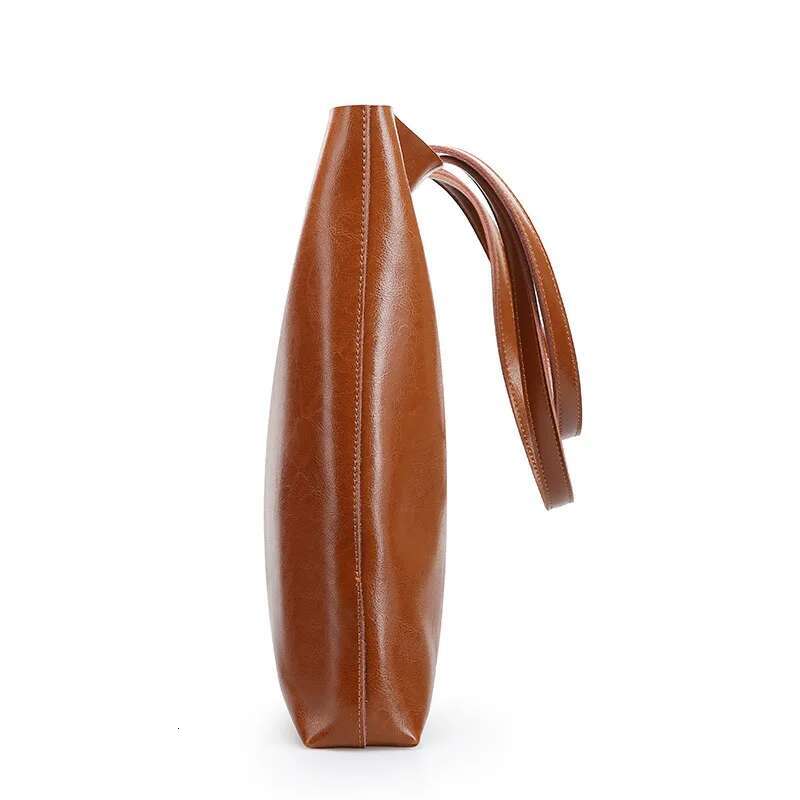 DIENQI Real Genuine Leather Women Shoulder Large Female Fashion Office Retro Bag Ladies Hand Big Bags For Women 2023 Sale
