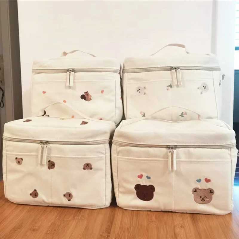 Waterproof Baby Feeding Bottle Cooler Bag Thermal Insulation Mommy Bag Stroller Baby Nappy Bag for Pram Organizer Diaper PouchC250326