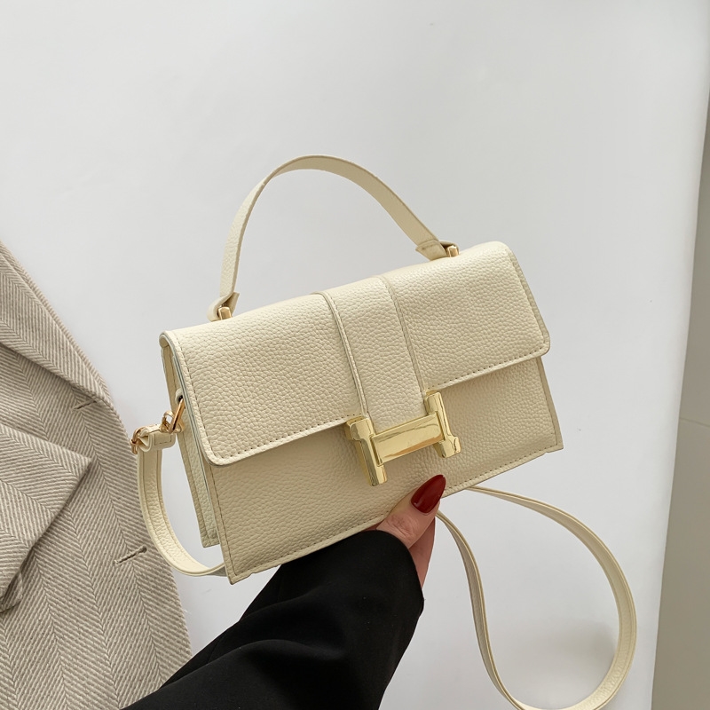 New texture crossbody bag Popular texture women's bag retro armpit small square bag beautiful casual shoulder bag