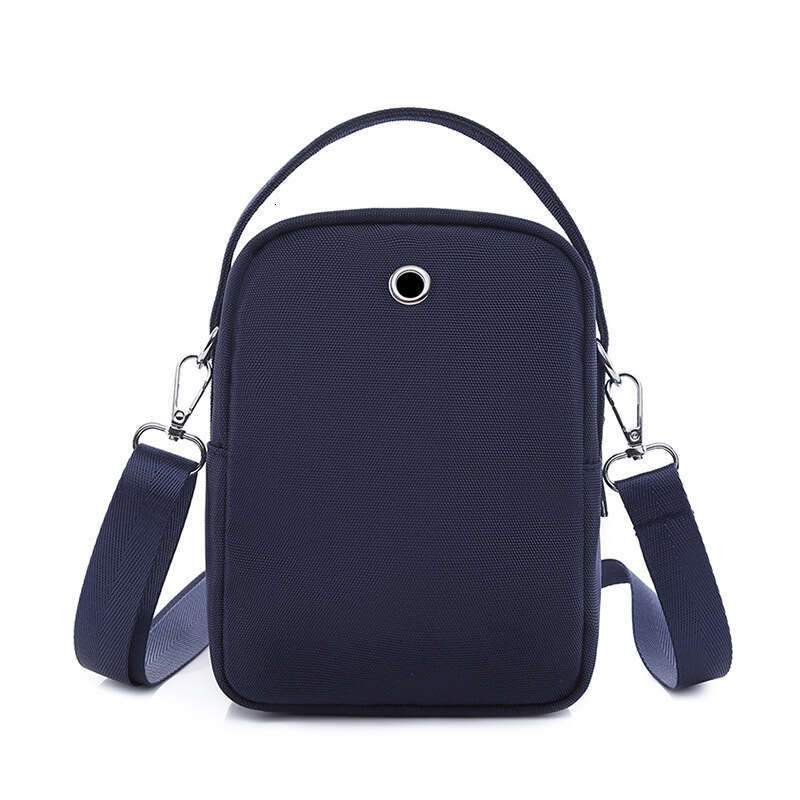 Korean version handbag, mobile phone women's crossbody fashionable and versatile, one casual small shoulder lightweight cloth bag, mother's 