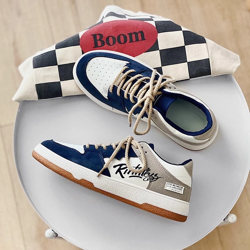 2025S New Trend Designer Instagram Graffiti Skateboarding For Feudal Design Spring Men S Korean Versatile Shoes Casual Sports Shoes Trend