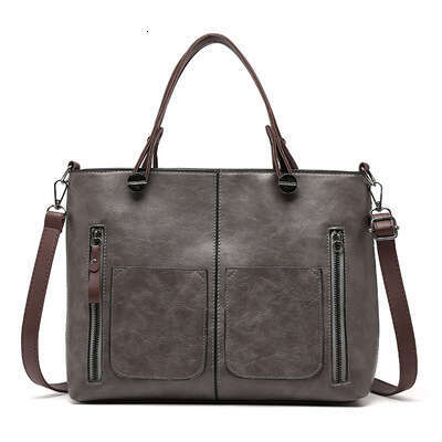 43 Bag women 2024 new fashionable shoulder large capacity tote for women, simple diagonal cross bag
